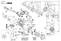 Bosch 3 601 H28 831 GWS1000 Angle Grinder Spare Parts